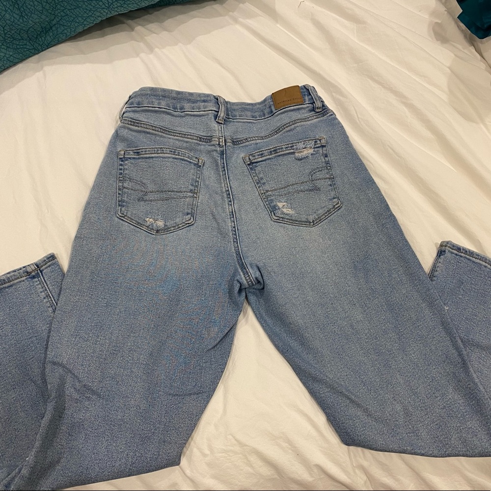 American Eagle High Waisted Ankle Jeans